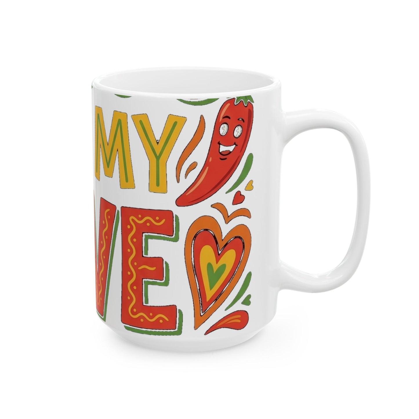 Tacos Are My Love Language Mug