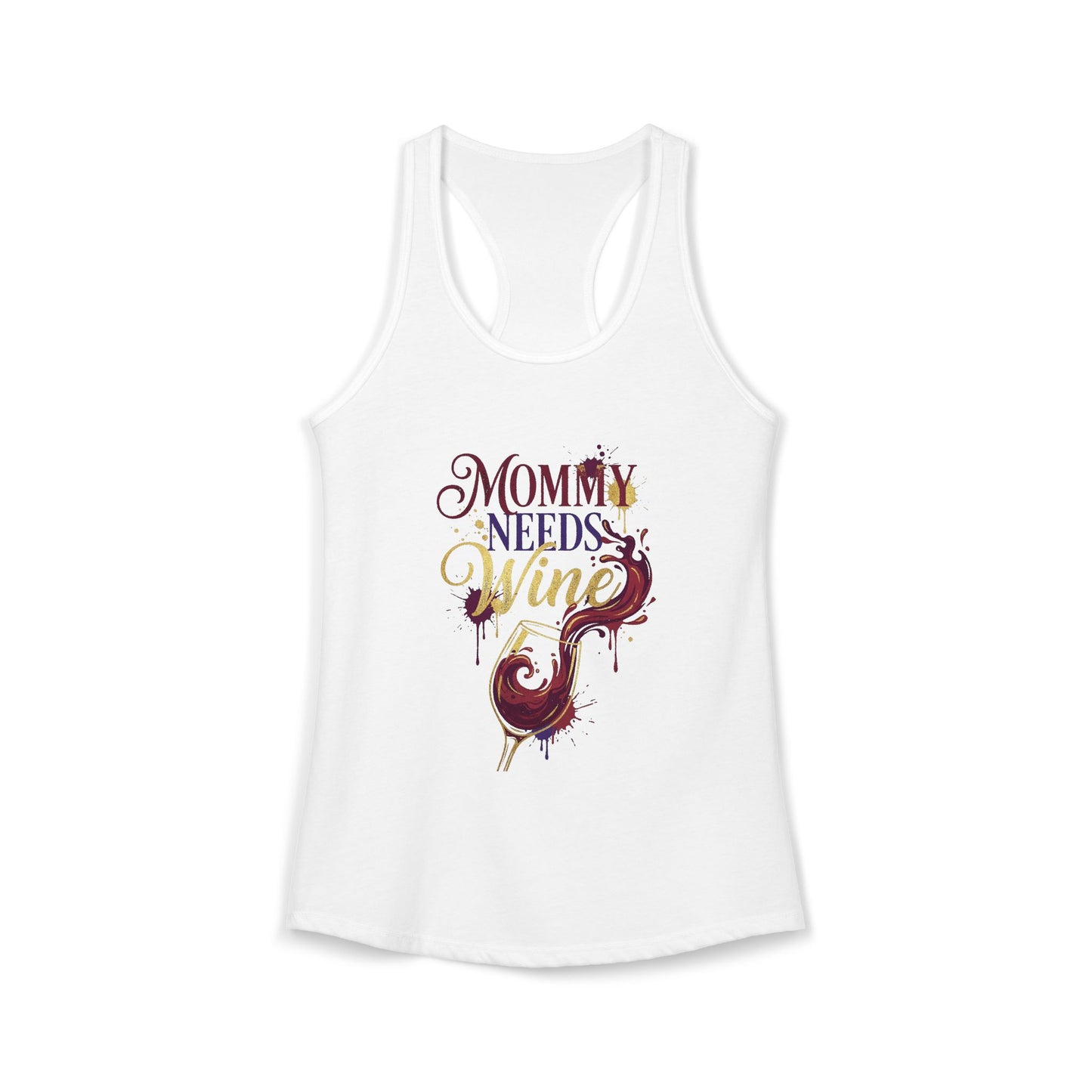 Mommy Needs Wine Women's Tank Top
