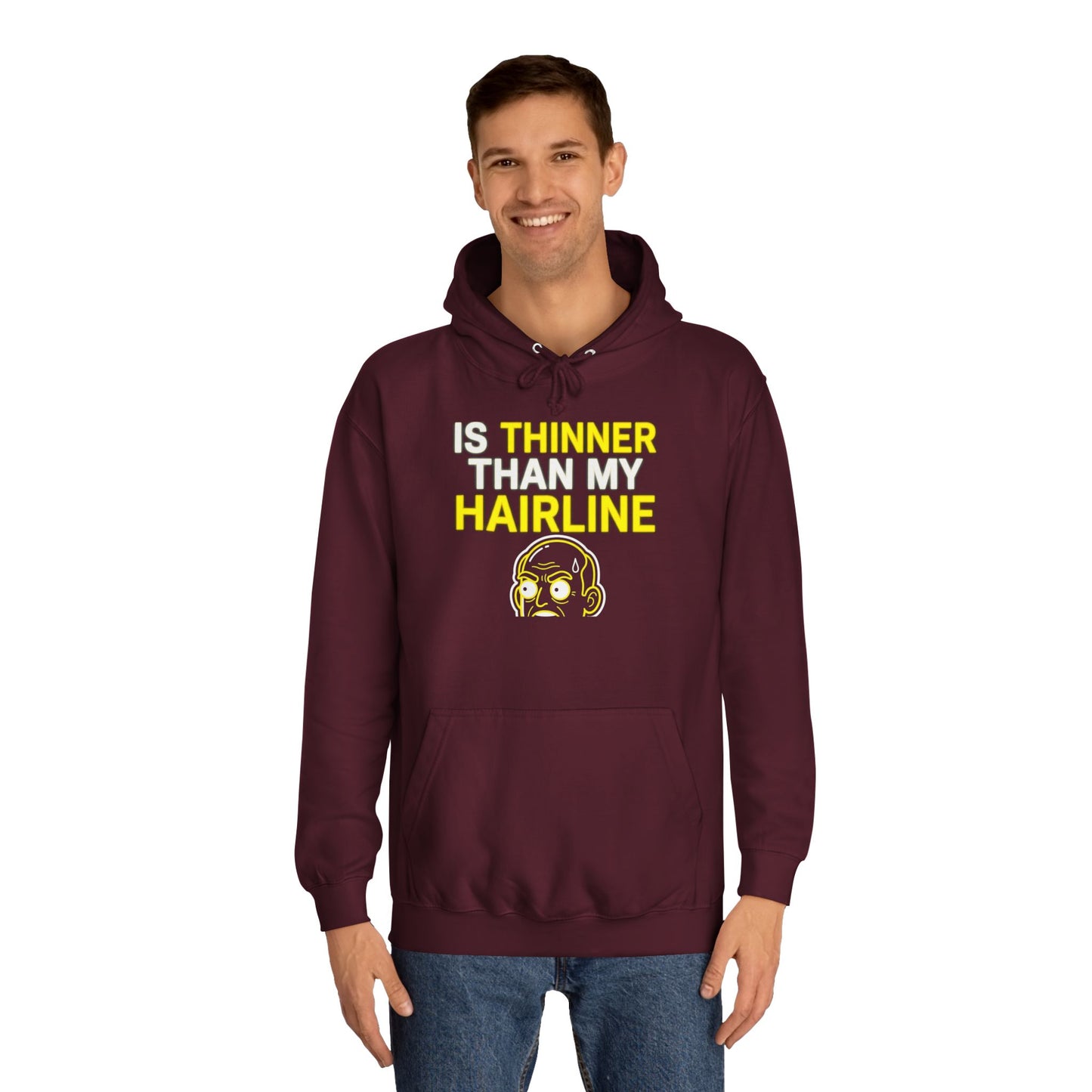 My Patience Is Thinner Than My Hairline Hoodie