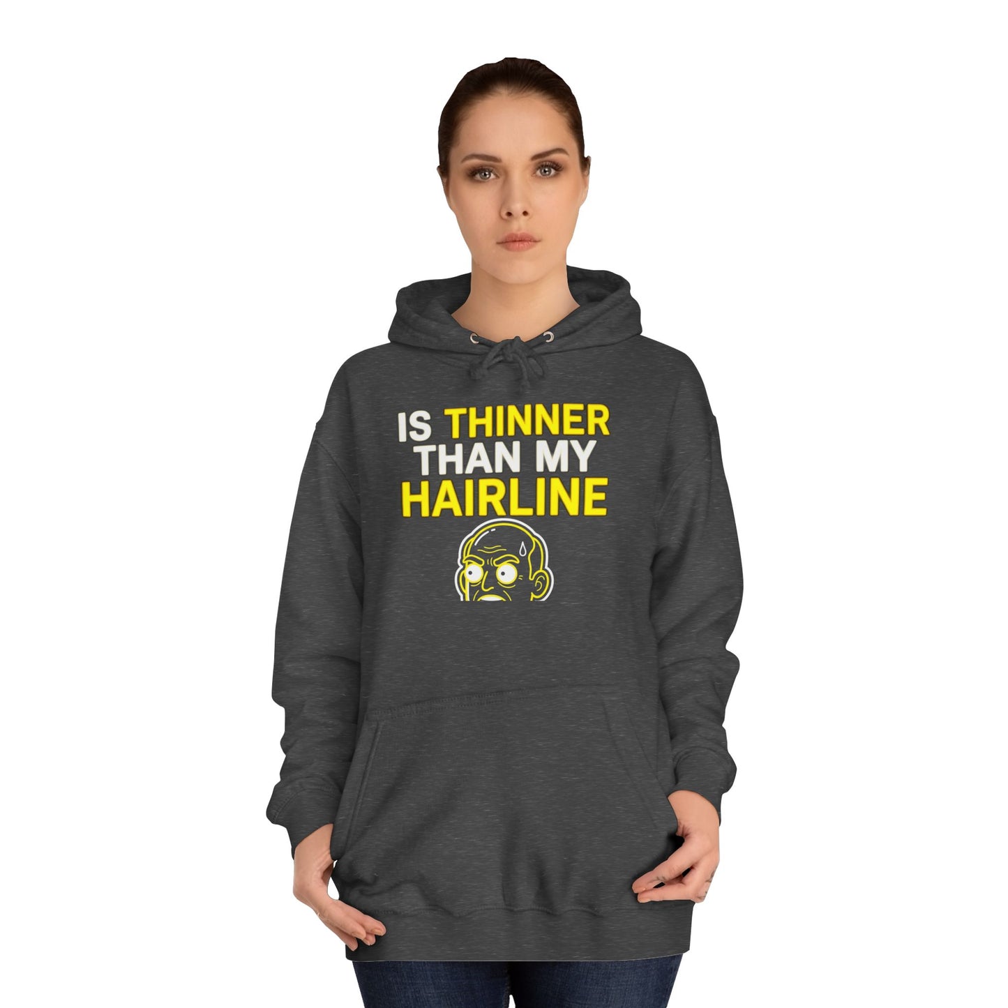 My Patience Is Thinner Than My Hairline Hoodie