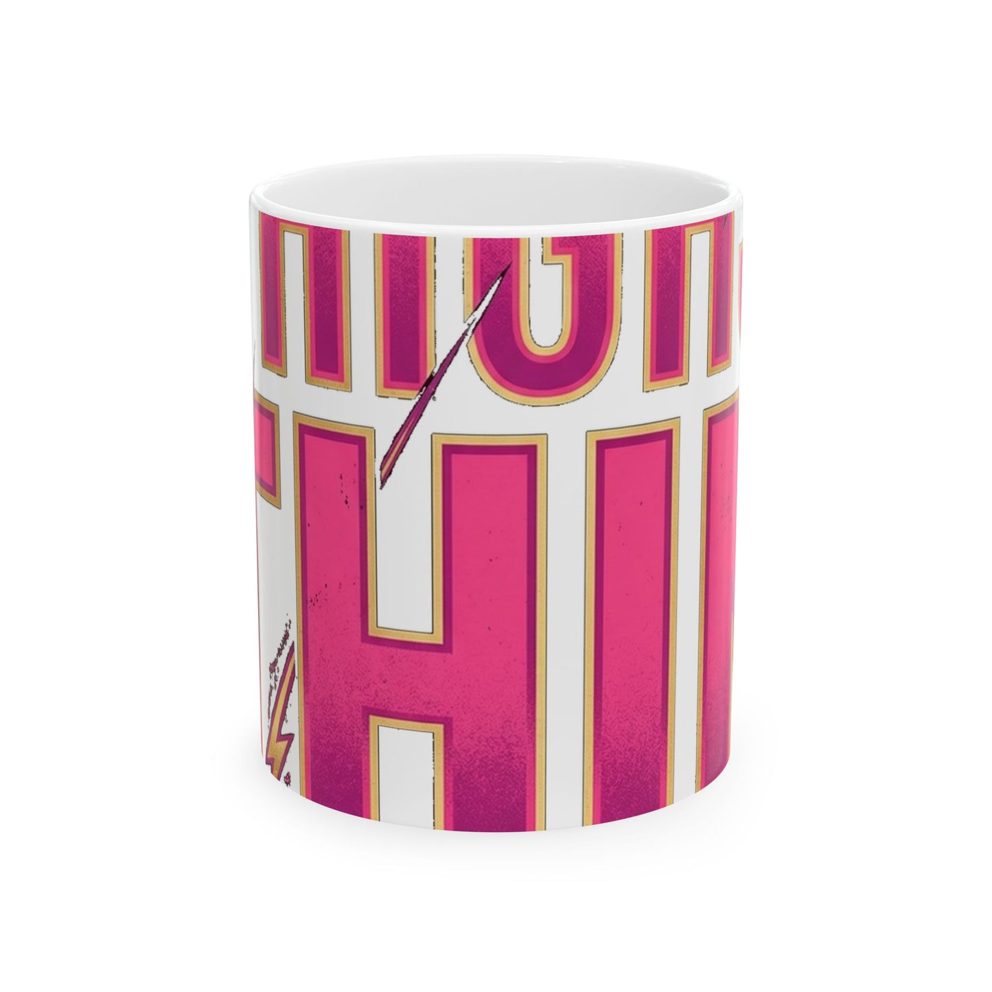 Thick Thighs Thin Patience Mug