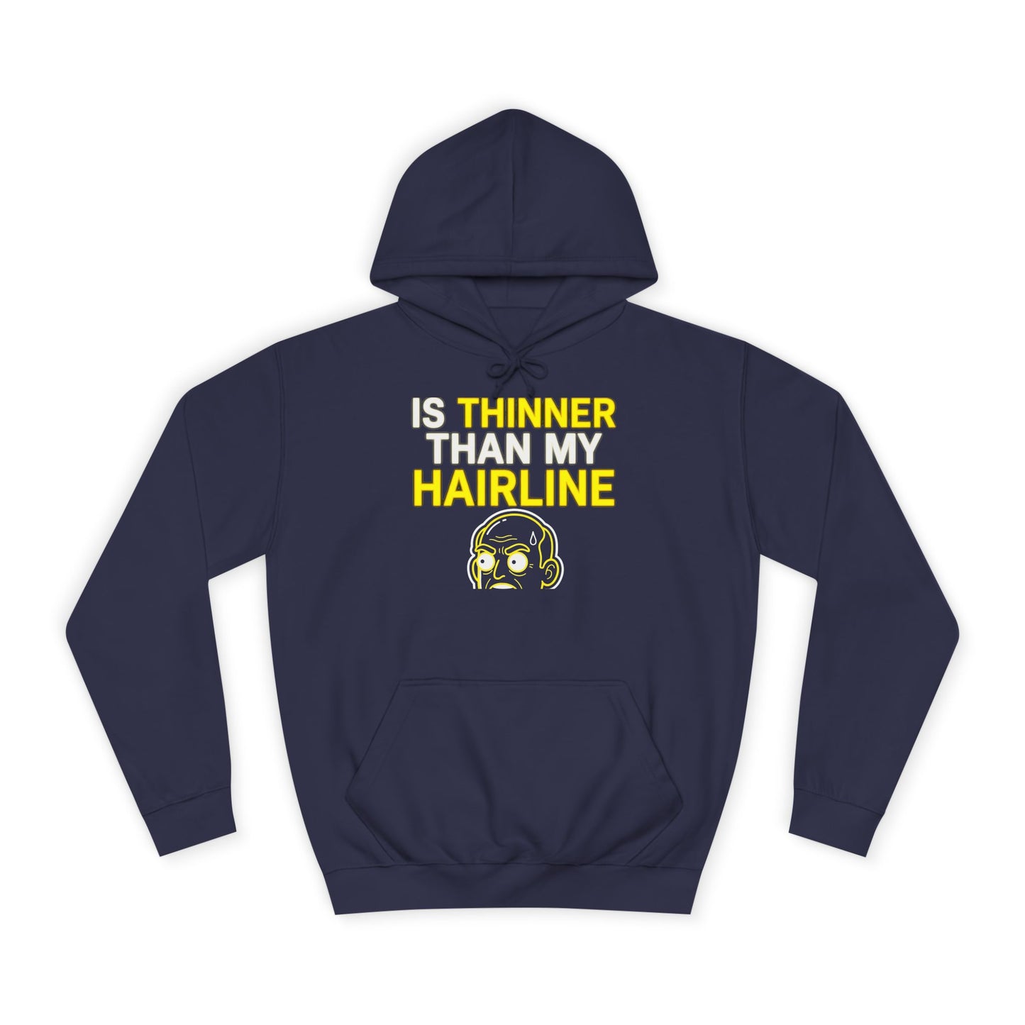 My Patience Is Thinner Than My Hairline Hoodie