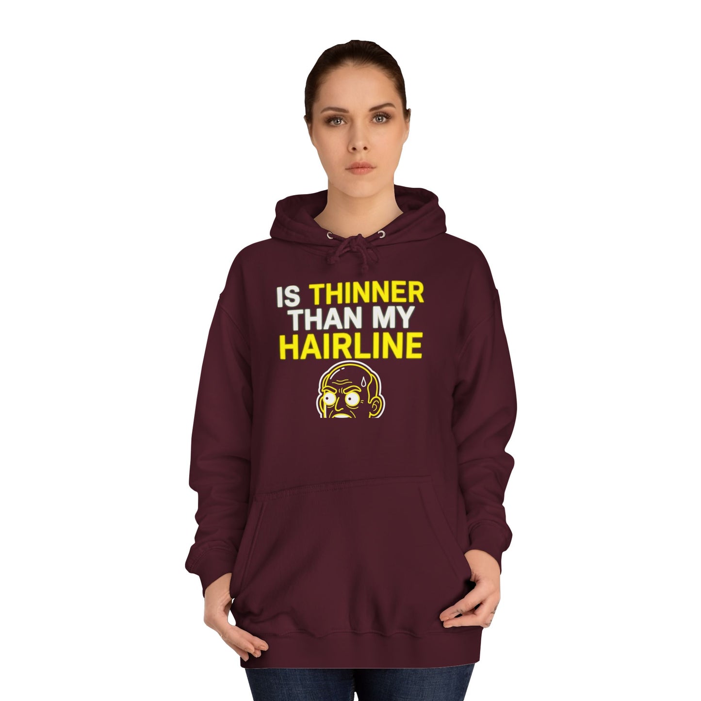 My Patience Is Thinner Than My Hairline Hoodie