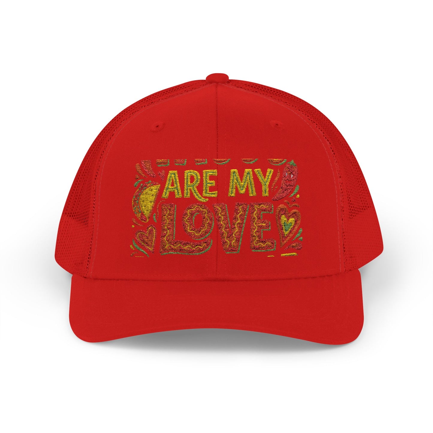 Tacos Are My Love Language Trucker Cap