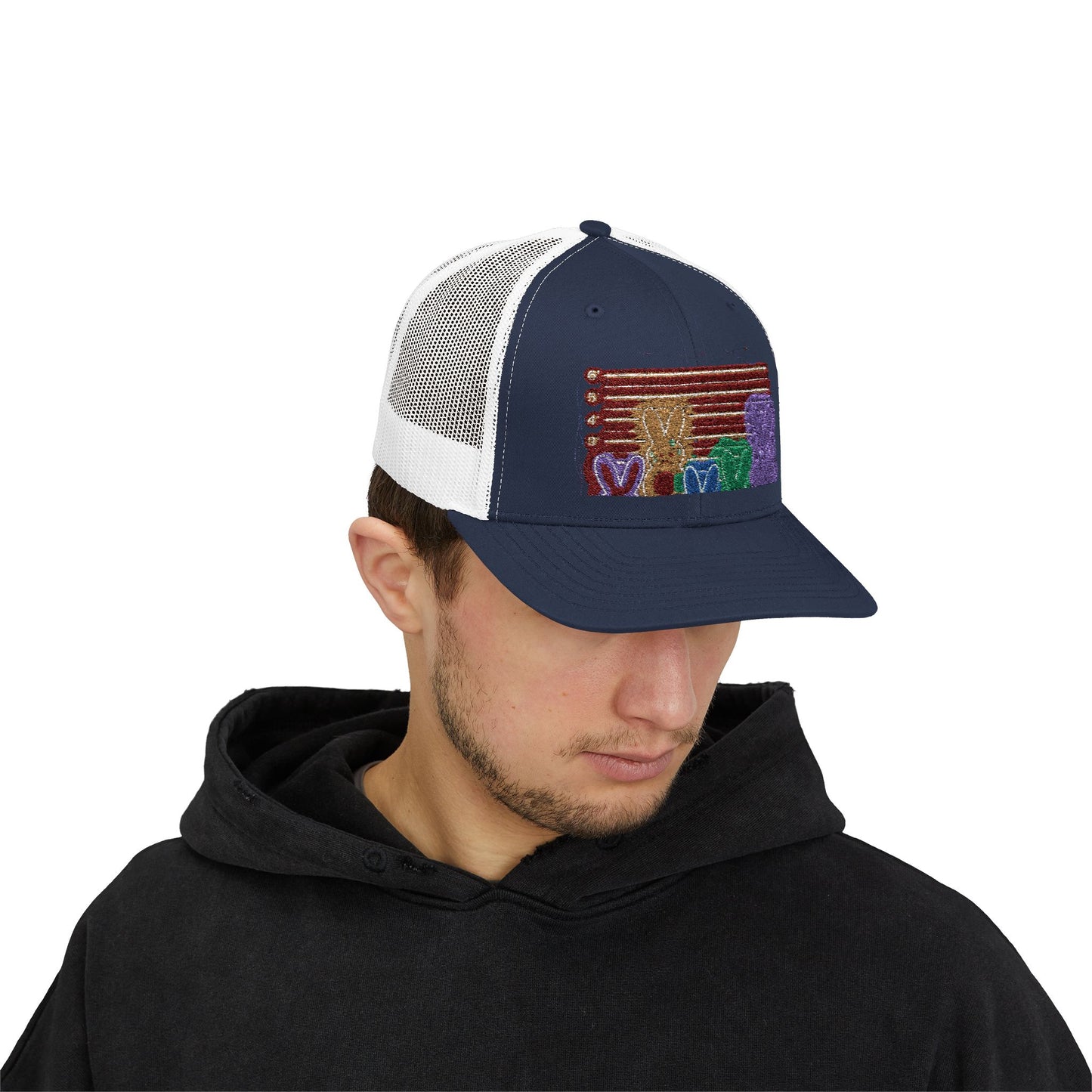 Peep Show Easter Trucker Cap