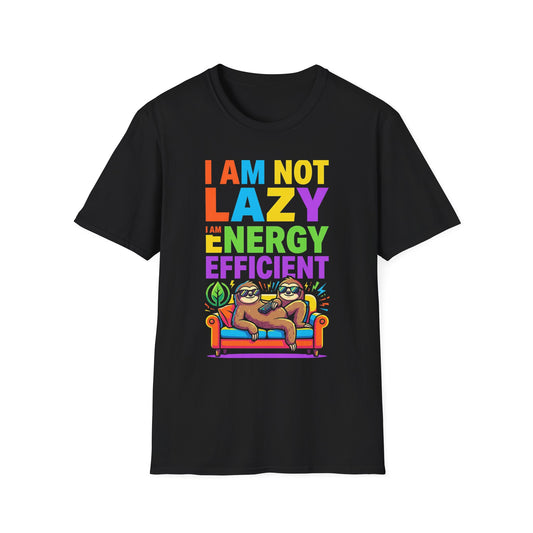 I'm Not Lazy I'm Energy Efficient T-Shirt