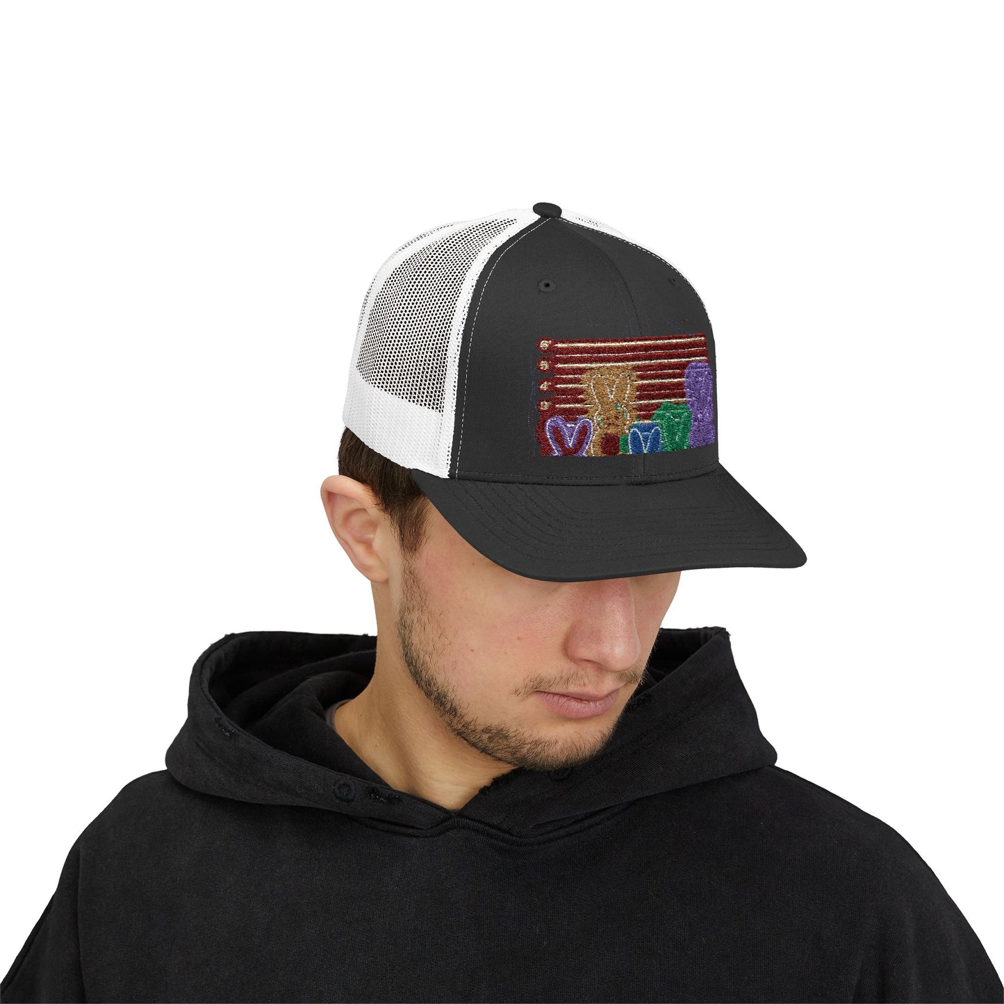 Peep Show Easter Trucker Cap