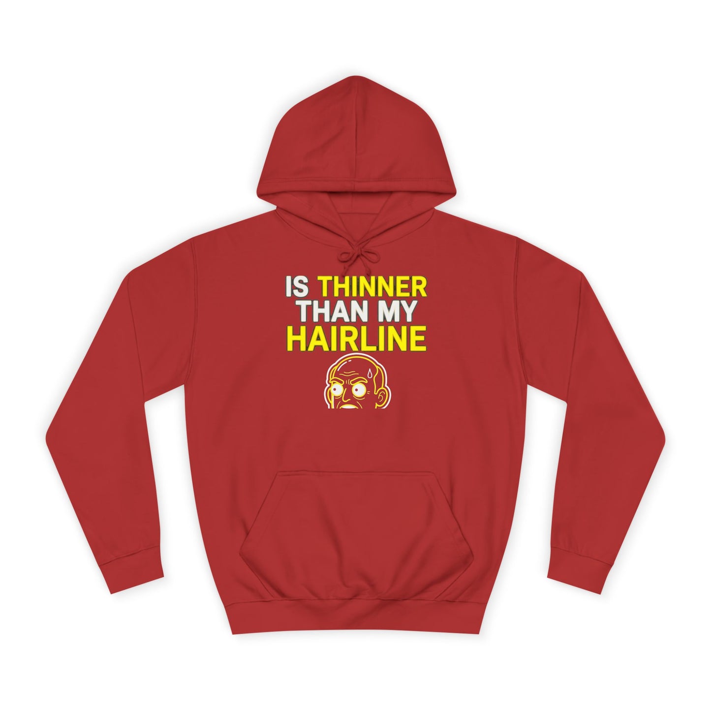 My Patience Is Thinner Than My Hairline Hoodie