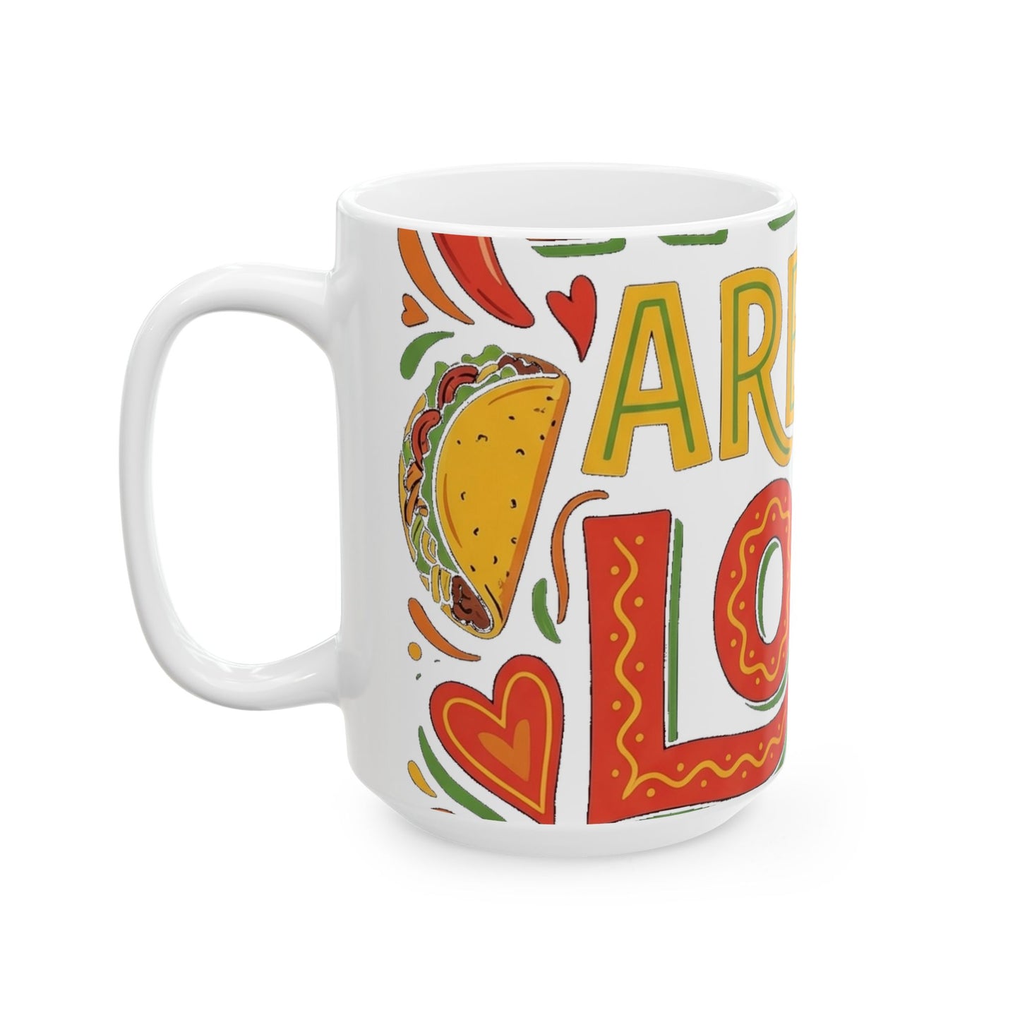 Tacos Are My Love Language Mug