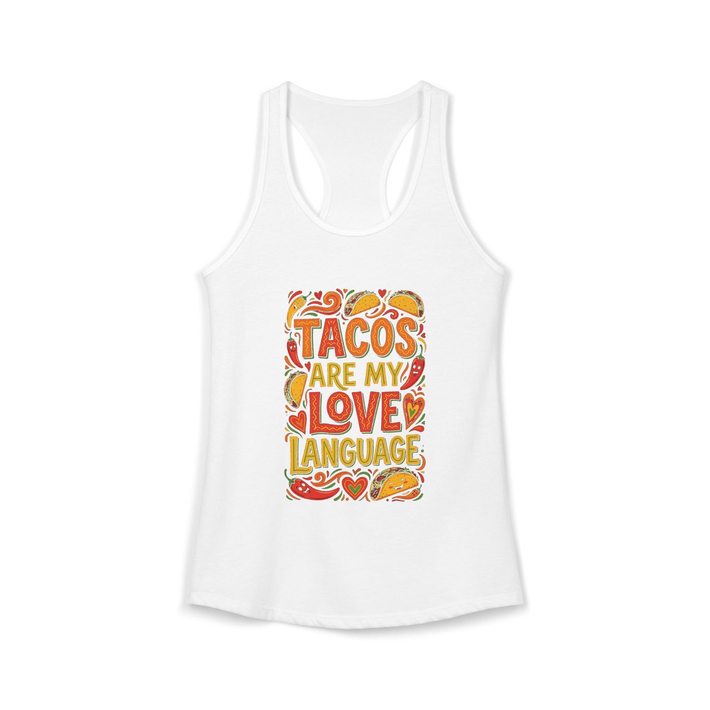 Tacos Are My Love Language Women's Tank Top