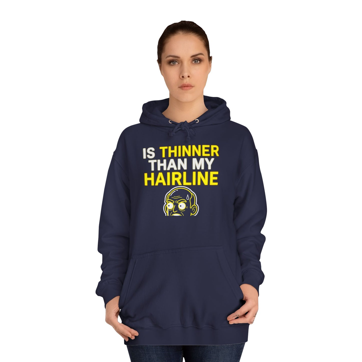 My Patience Is Thinner Than My Hairline Hoodie