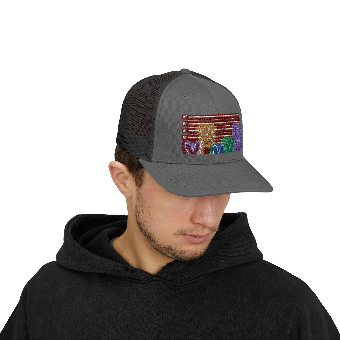 Peep Show Easter Trucker Cap