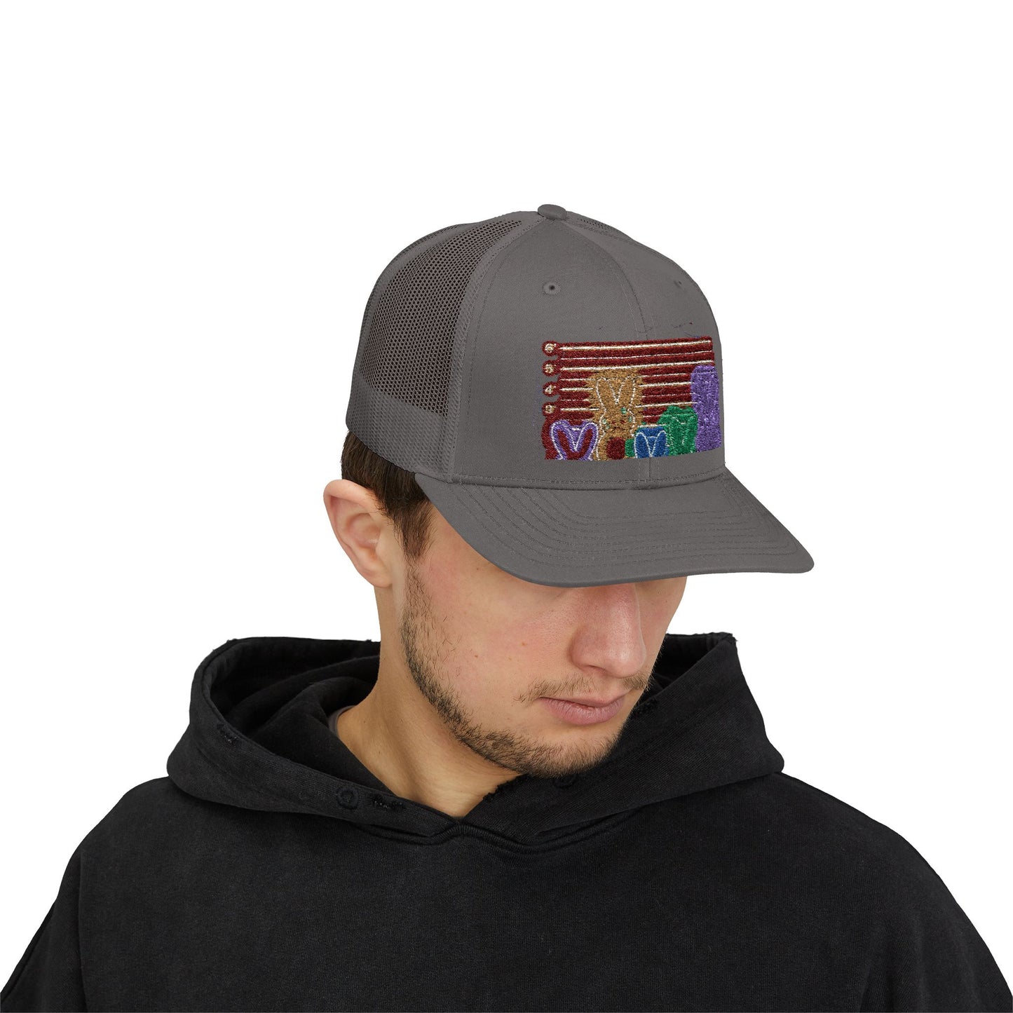 Peep Show Easter Trucker Cap
