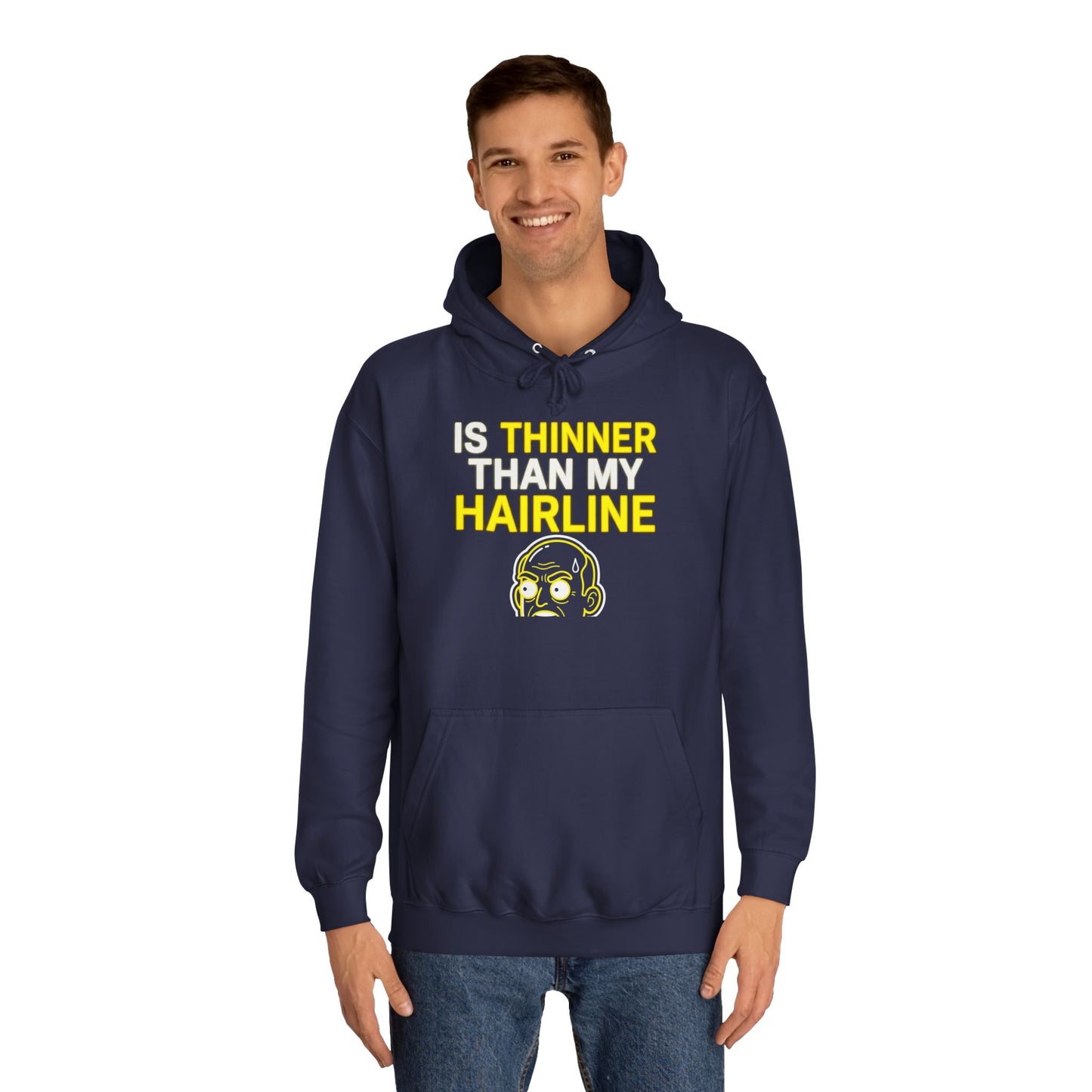 My Patience Is Thinner Than My Hairline Hoodie