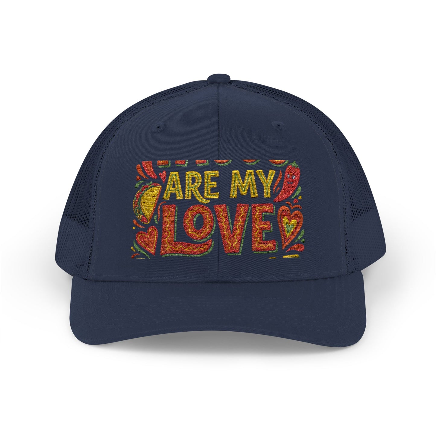 Tacos Are My Love Language Trucker Cap