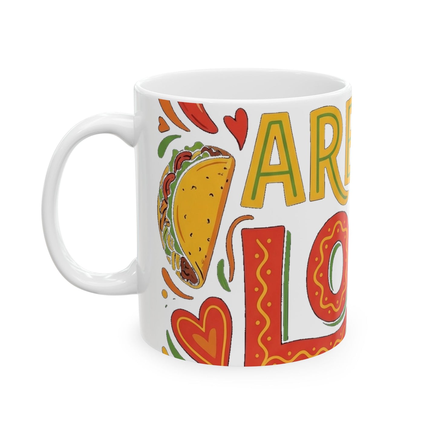 Tacos Are My Love Language Mug