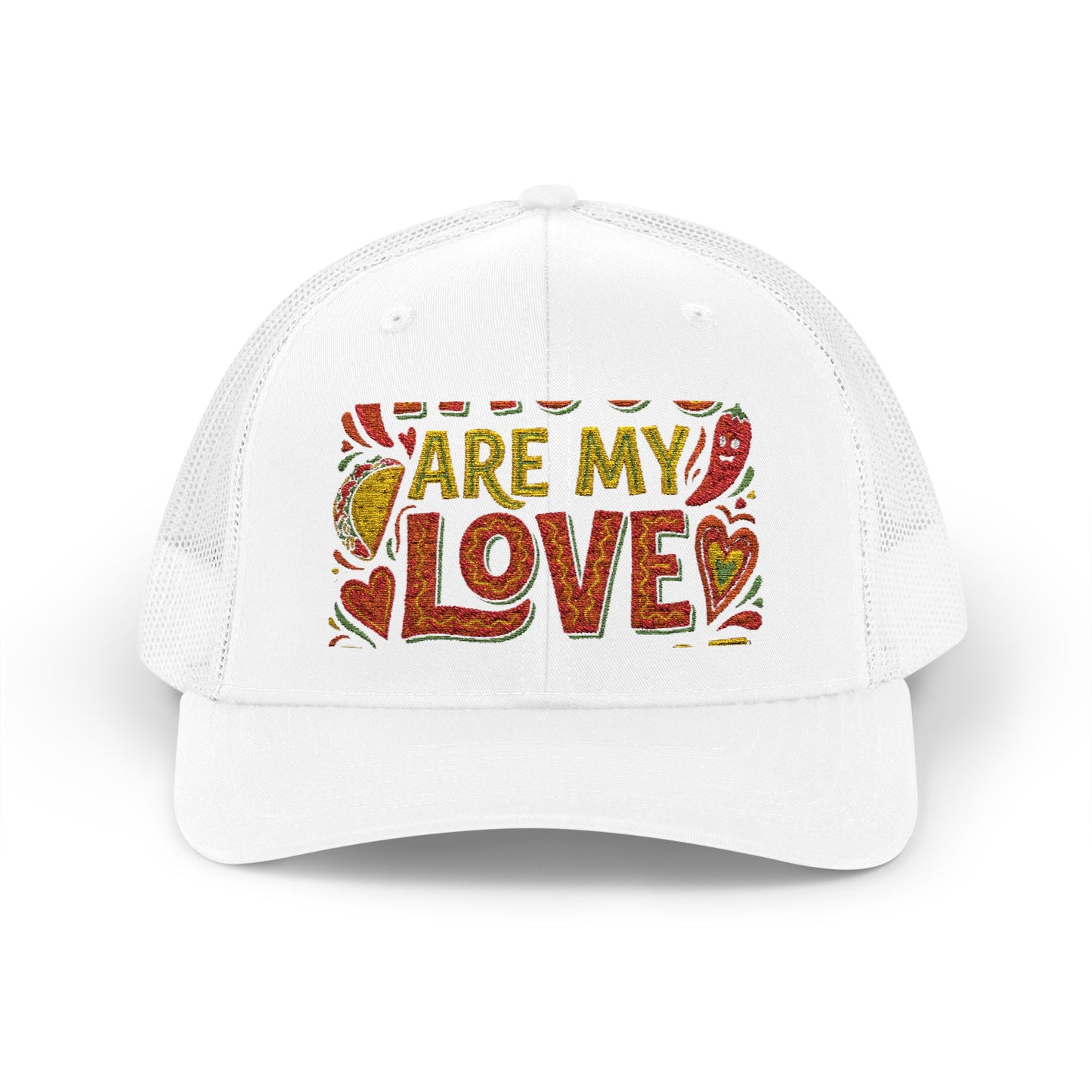 Tacos Are My Love Language Trucker Cap