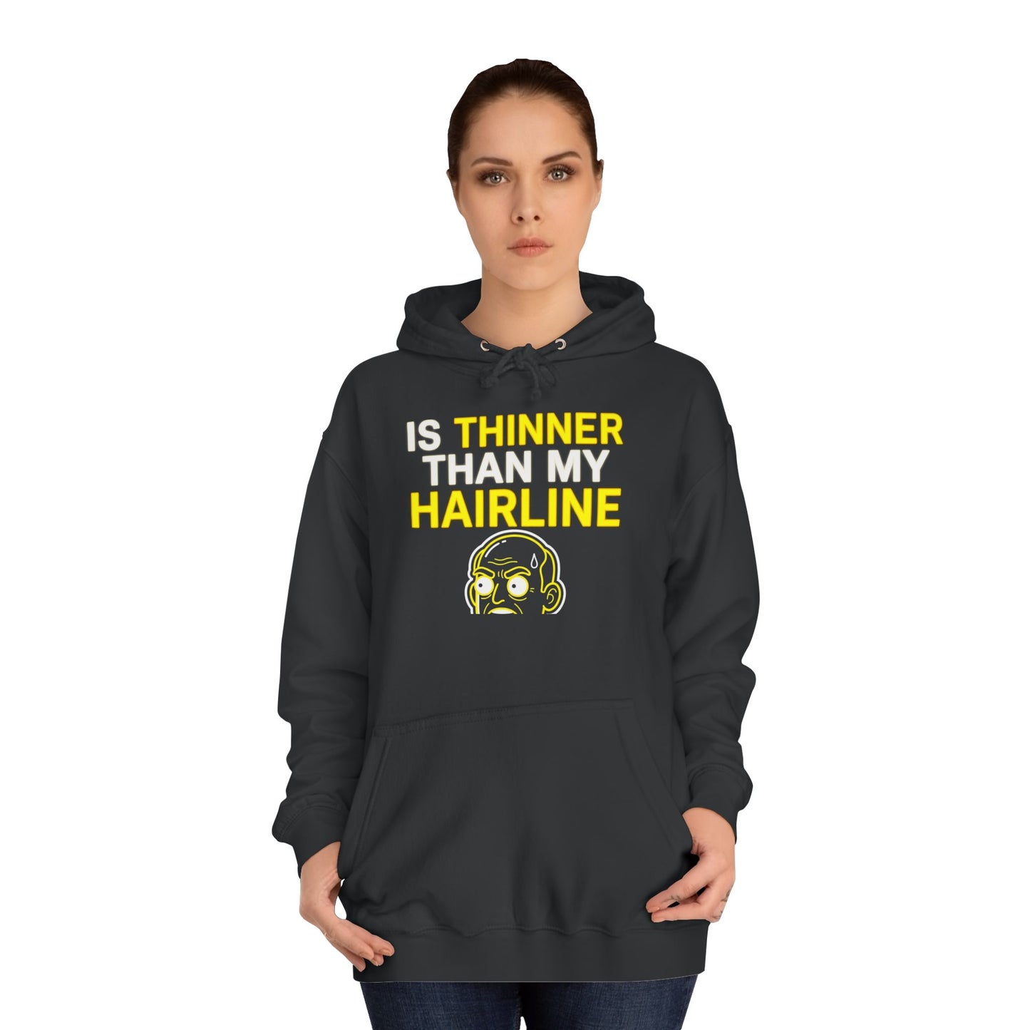 My Patience Is Thinner Than My Hairline Hoodie