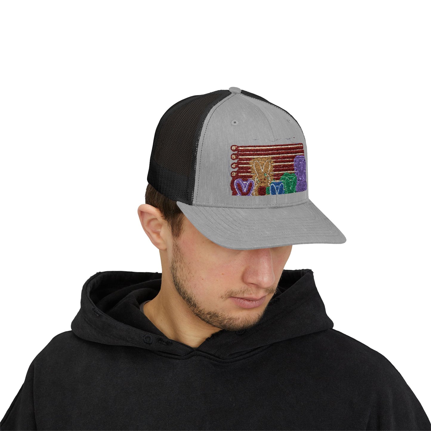 Peep Show Easter Trucker Cap