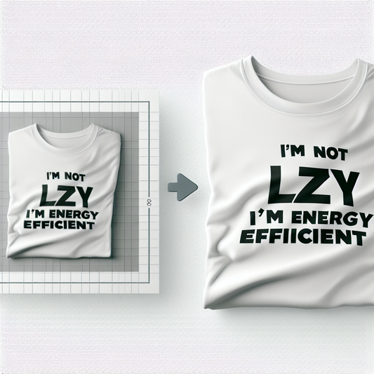 I'm Not Lazy I'm Energy Efficient T-Shirt