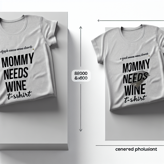 Mommy Needs Wine T-Shirt