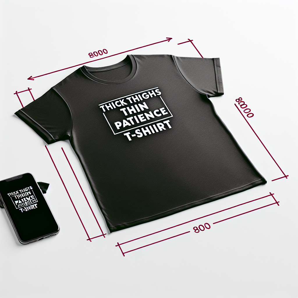 Thick Thighs Thin Patience T-Shirt