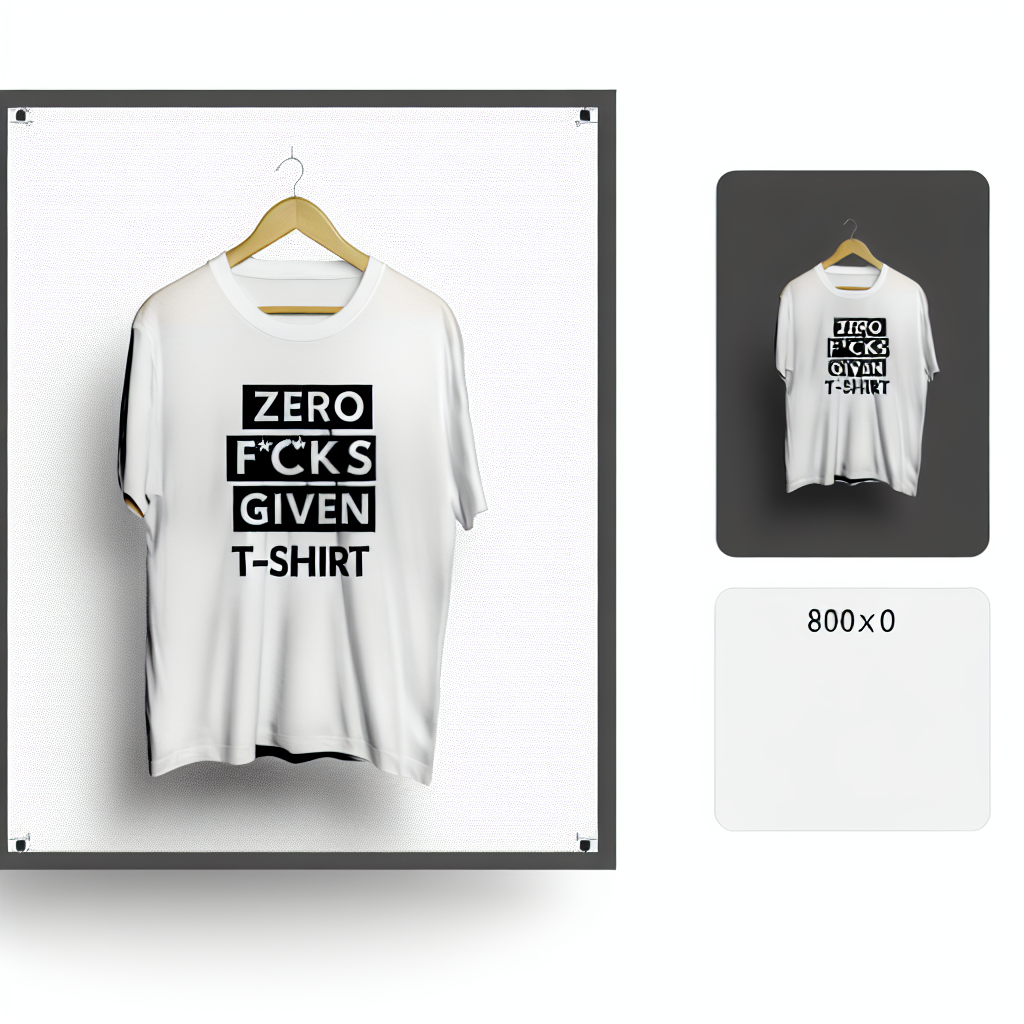 Zero F*cks Given T-Shirt